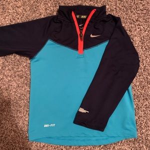 Kids Nike dry zip quarter zip